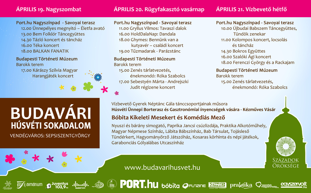Budavári Húsvéti Sokadalom 2014 programok - Budavári Húsvéti Sokadalom