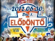 Budapest Titans - Békéscsaba Raptors Div. 1. Amerikai Futball Elődöntő
