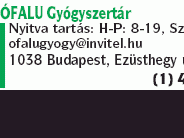 Ófalu Gyógyszertár