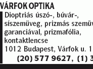 Várfok Optika