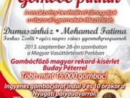Jótékonysági Gombóc Piknik a Vasúttörténeti Parkban