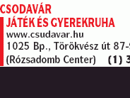 Csodavár Játék és Gyerekruha