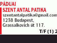 Páduai Szent Antal Patika