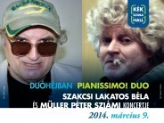 PIANISSIMO! Duó - Müller Péter Sziámi és Szakcsi Lakatos Béla koncertje