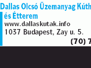 Dallas Olcsó Üzemanyag Kúthálózat és Étterem