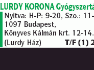 Lurdy Korona Gyógyszertár