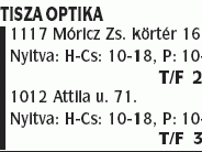 Tisza Optika