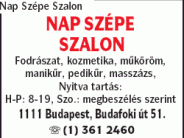 Nap Szépe Szalon