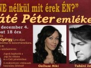„Zene nélkül mit érek én…” – Máté Péter emlékkoncert