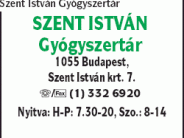 Szent István Gyógyszertár