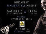 Budapest Fingerstyle Night I. - Tom Lumen & Markus Schlesinger koncert 