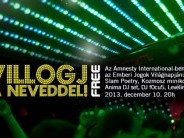 Slamnesty 2.0 - Az Amnesty International ingyenes bulija az Emberi Jogok Világnapján