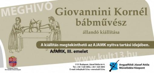   - Bábkiállítás – Giovannini Kornél bábjai