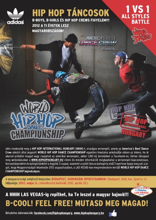 Hip Hop Nemzetközi Táncverseny Budapest  - Hip Hop International Hungary táncverseny 