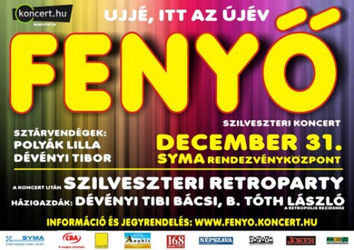 Fenyő Miklós szilveszteri koncert  - Fenyő Miklós koncert