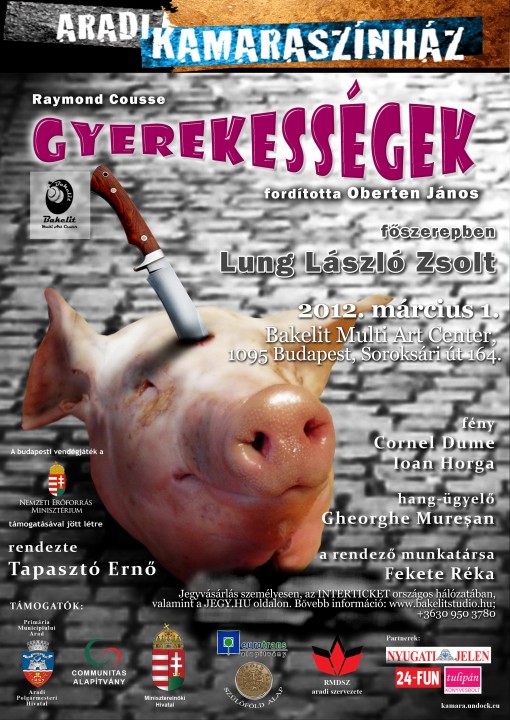   - ARADI KAMARASZÍNHÁZ: Gyerekességek