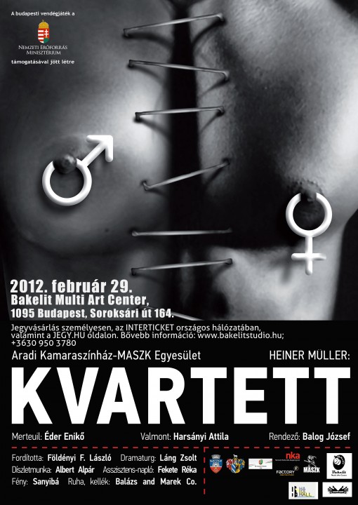   - Aradi Kamaraszínház - MASZK Egyesület produkció: Kvartett
