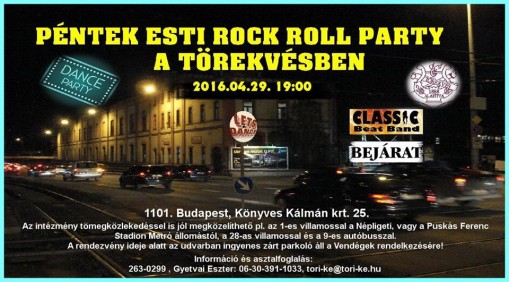   - PÉNTEK ESTI ROCK & ROLL PARTY A TÖRIBEN