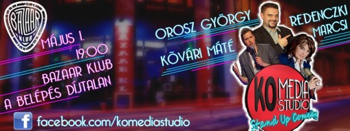   - duma párbaj és stand-up comedy a Bazaar Klubban 05.01.