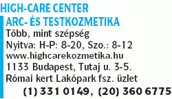   - High-Care Center Arc- és Testkozmetika