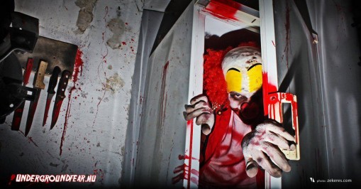 Underground Fear 2014 Budapest  - Underground Fear - interaktív horror labirintus