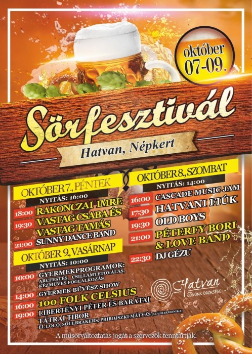   - Hatvani Sörfesztivál