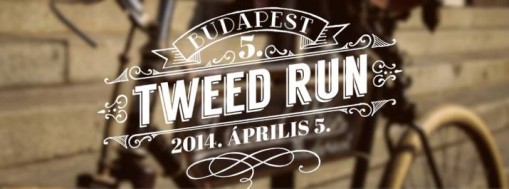 Tweed Run Budapest kerékpáros felvonulás 2014  - Tweed Run felvonulás