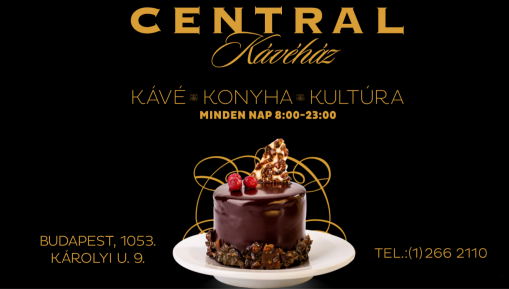 Kávé, Konyha, Kultúra  - Centrál Klub - Változik a város