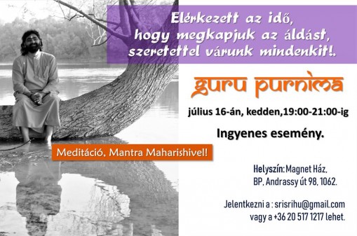   - Meditáció, Mantra Maharishivel!