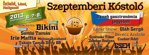 Szeptemberi Kóstoló 2013 Budapest, Bókay-kert  - Szeptemberi Kóstoló