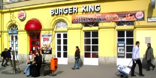 Étterem  - Burger King Fővám