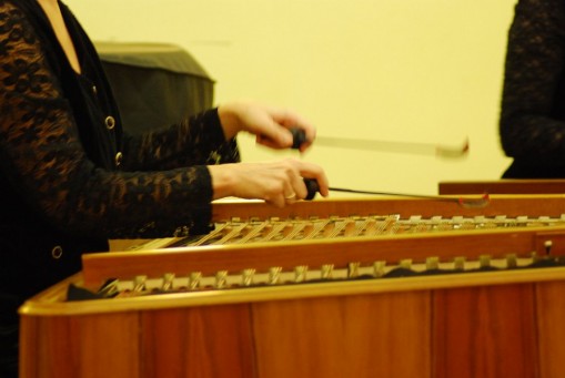 cimbalom a tanári hangversenyen  - Klasszikus cimbalomoktatás