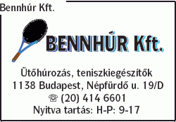   - Bennhúr Kft.