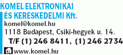   - Komel Elektronikai és Kereskedelmi Kft.