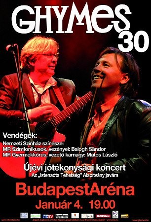   - Ghymes 30 – Újévi jótékonysági koncert