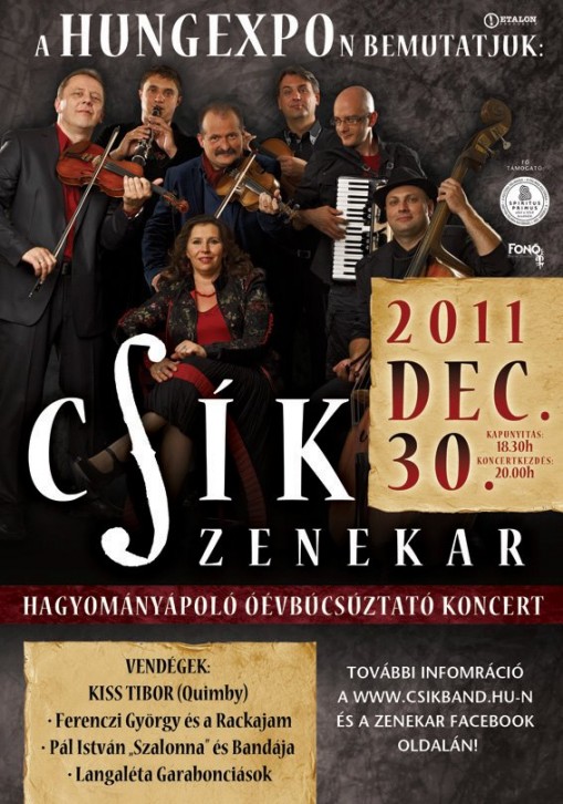 Csík zenekar Óévbúcsúztató 2011  - Csík Zenekar Óévbúcsúztató koncert