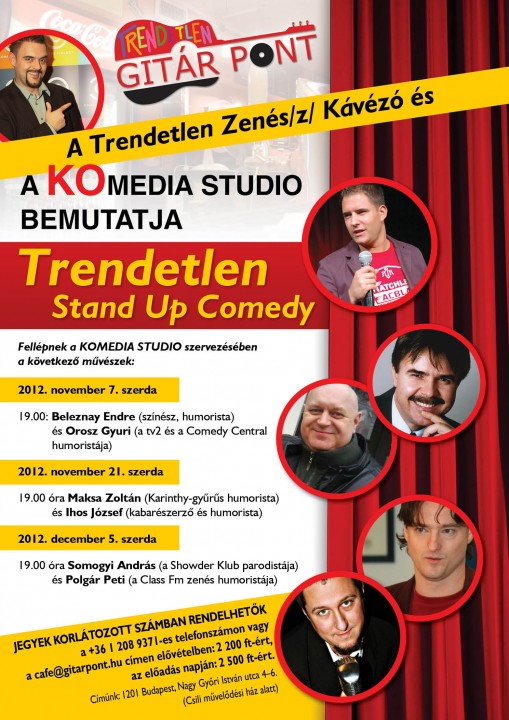   - Trendetlen Stand Up Comedy
