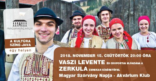   - Vaszi Levente és a Zerkula Zenekar 