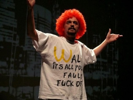   - Aradi Kamaraszínház: Ronald, a McDonald's bohóc - Rodrigo Garcia nyomán –