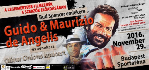   - Bud Spencer filmzenei emlékkoncert - Budapest Aréna