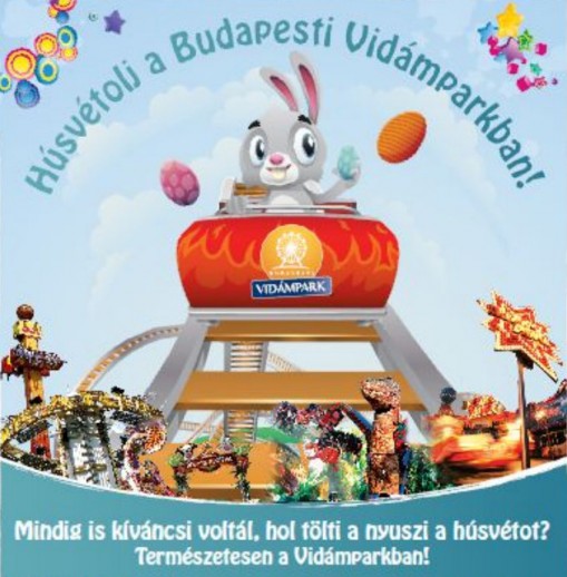 Húsvét a Vidámparkban  - Húsvéti tojákeresés a Vidámparkban