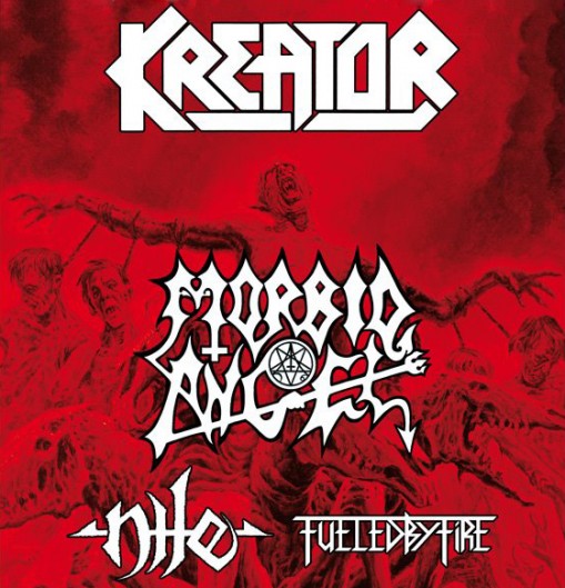 Kreator, Morbid Angel, Nile, Fueled By Fire koncert 2012   - Kreator, Morbid Angel, Nile és Fueled By Fire koncert