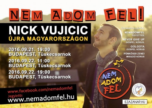   - AZ IGAZI SIKERHEZ VEZETŐ ÚT -NICK VUJICIC 