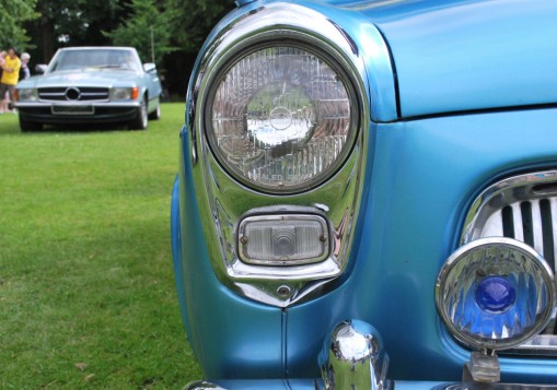 A kép illusztráció.   - Oldtimer Show