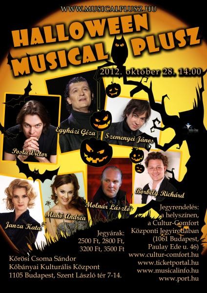 Halloween MusicalPlusz 2012 október  - Halloween MusicalPlusz