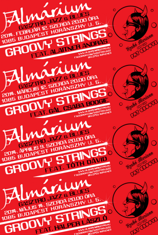 Groovy Strings koncertek - Szabó Mariann & FAT Groove  - Szabó Mariann and the FAT Groove koncertek