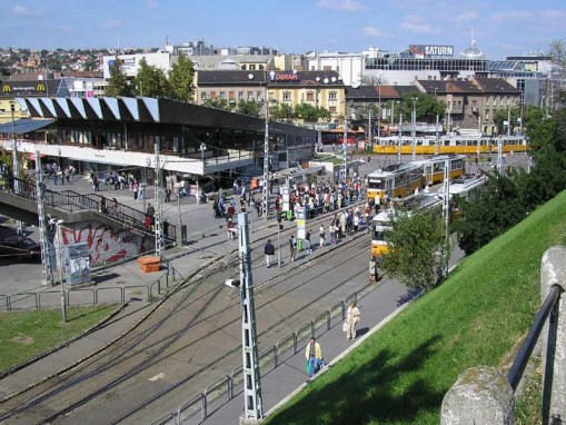 A Széll Kálmán tér felülnézetből  - Széll Kálmán tér