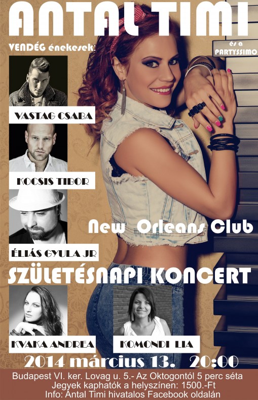   - ANTAL TIMI - SZÜLETÉSNAPI KONCERT 