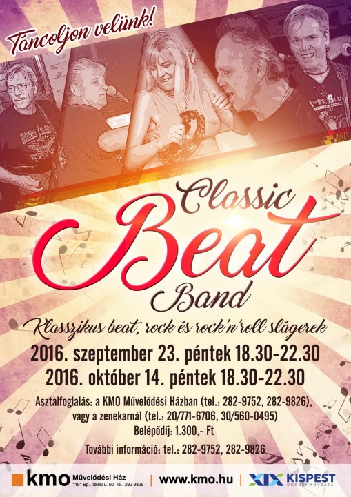   - Classic Beat Band Rock & Roll Party Kispesten 